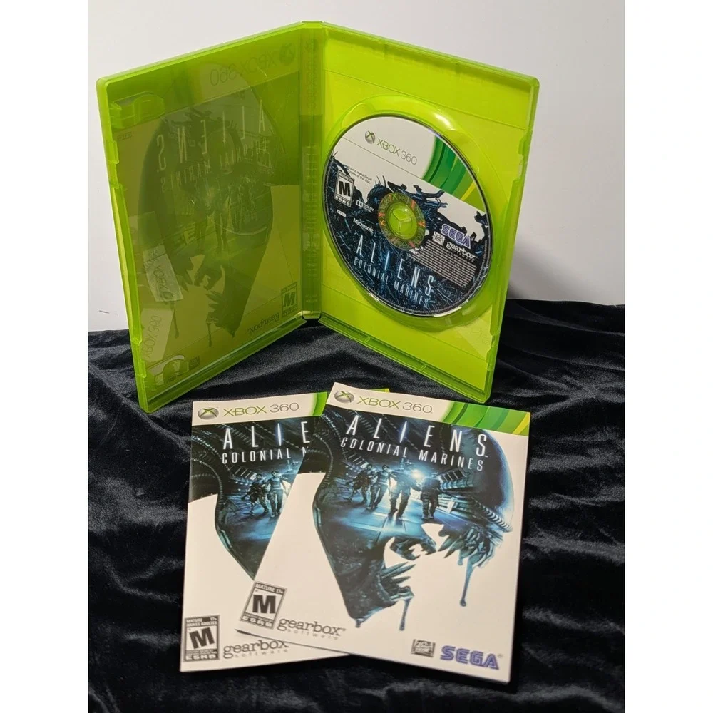 Aliens Colonial Marines Microsoft Xbox 360 2013 CIB Sega Gearbox‎ Shooter